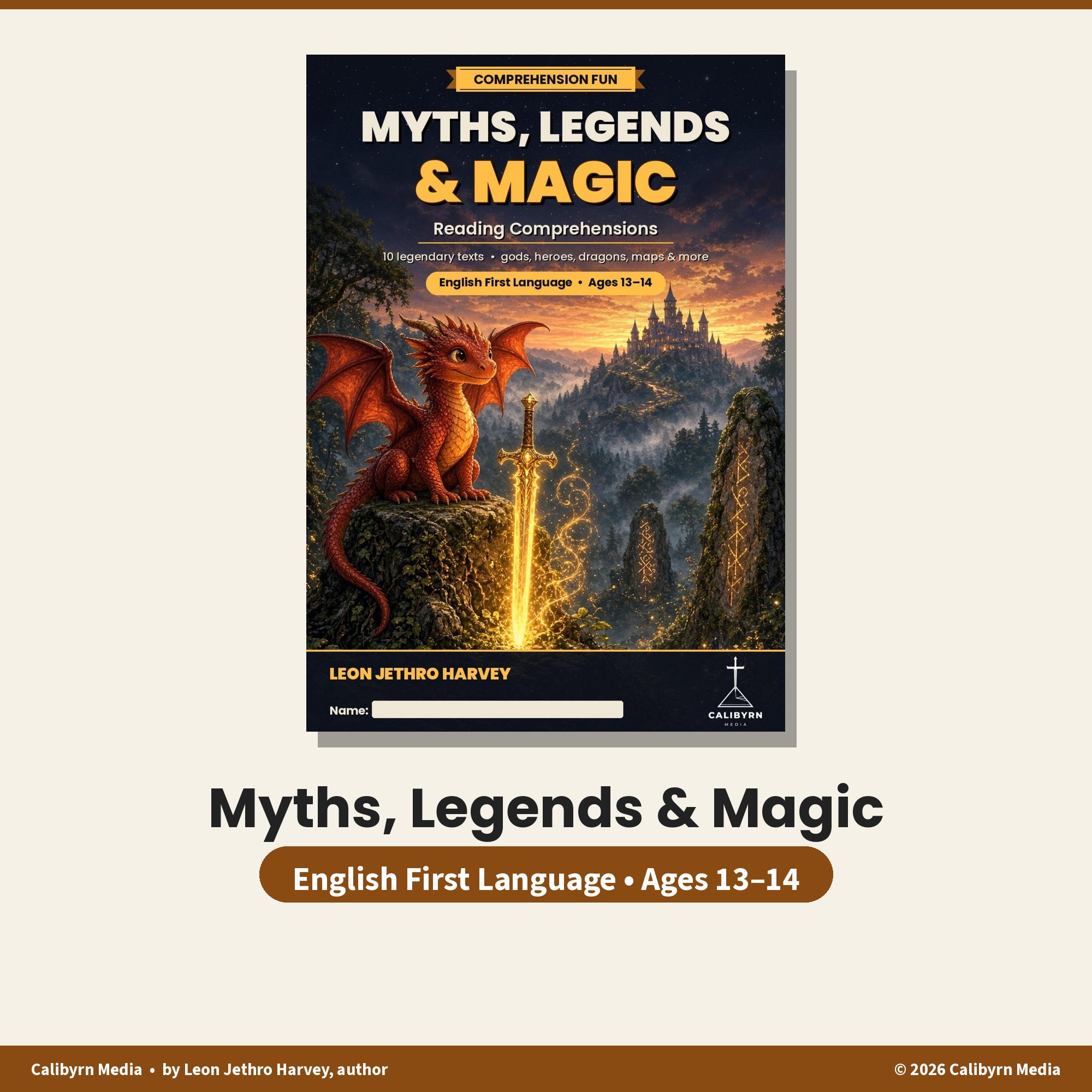 Myths, Legends & Magic cover